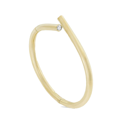 Solitaire Diamond Oera Bangle Bracelet