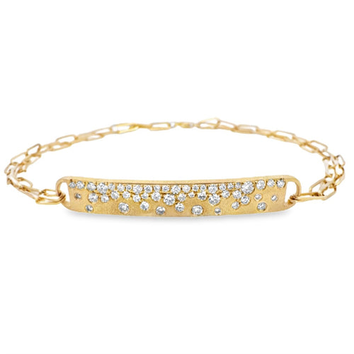 Scattered Diamond Bracelet