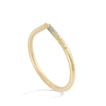 Pavé Diamond 18k Yellow Gold Oera Bracelet