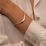 ZAHA Diamond Hinged Snap Cuff