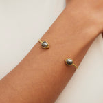 Rough Cut Diamond Cuff