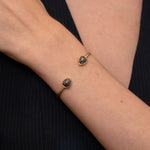 Rough Cut Diamond Cuff