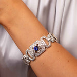 Sapphire & Diamond Bracelet