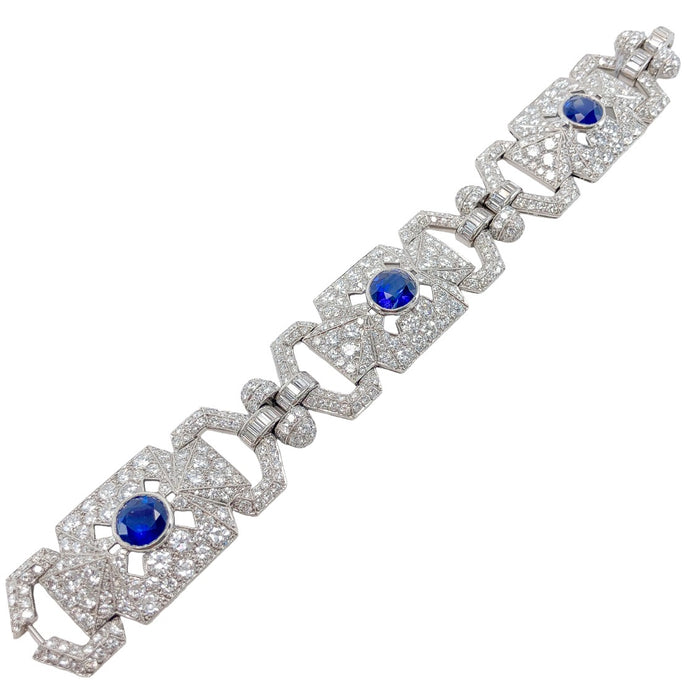 Sapphire & Diamond Bracelet