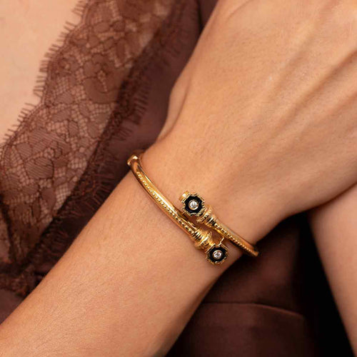 Diamond Hinged Cuff Image 2