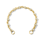 Small Rolling Can Diamond Chain Bracelet