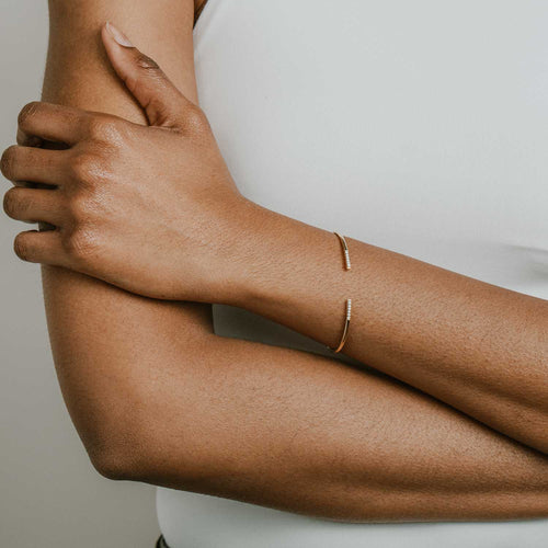 Diamond Bar Split Cuff Image 2