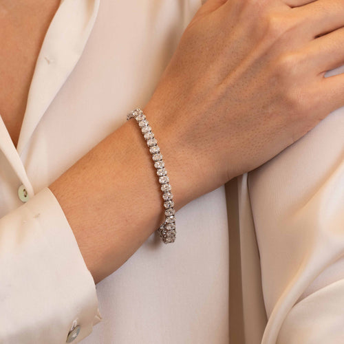 13.09tcw Diamond Bracelet Image 2