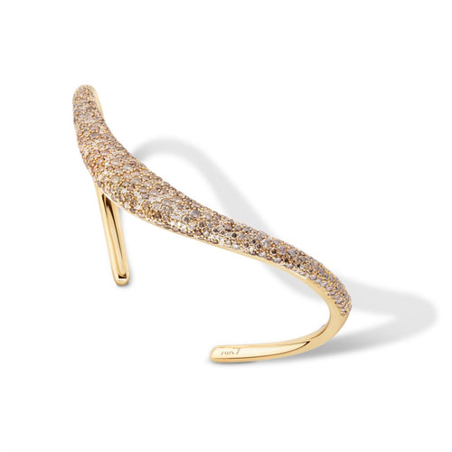 ZAHA Mixed Champagne Bangle Image 2