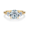 Elizabeth 2.07ct Lab Round Cut Diamond Three Stone Engagement Ring