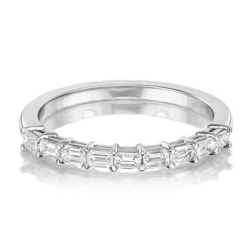 Murray 0.50tcw Half Diamond Eternity Band