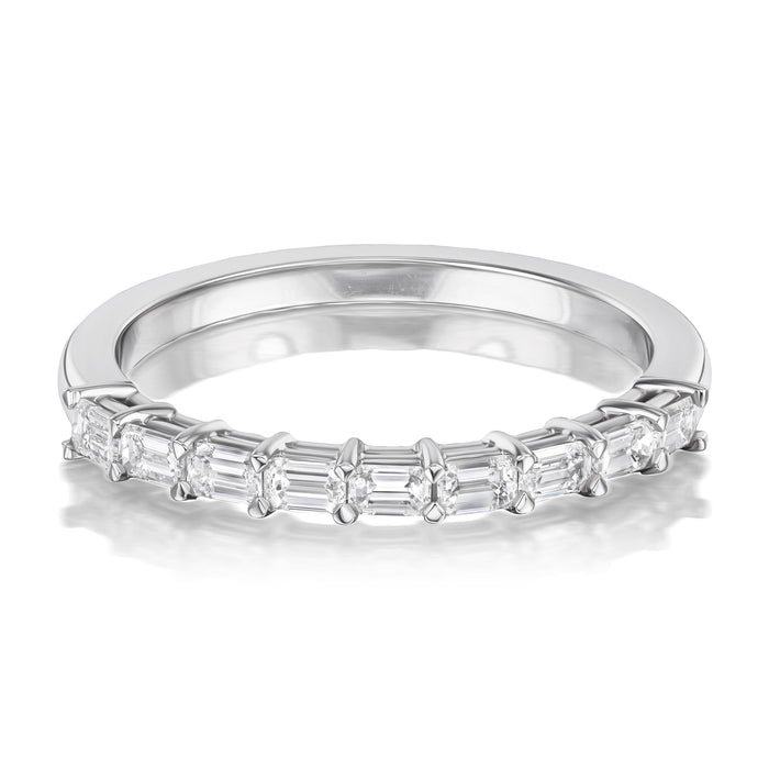 Murray 0.50tcw Half Diamond Eternity Band