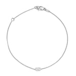 Pavé Diamond Disc Bracelet
