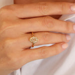 Ludlow 1.96ct Desert Oval Engagement Ring