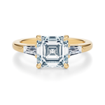 Vesey 3-Stone Engagement Ring Setting