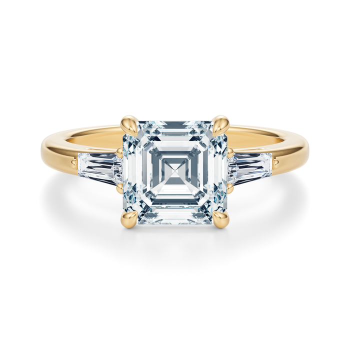 Vesey 3-Stone Engagement Ring Setting