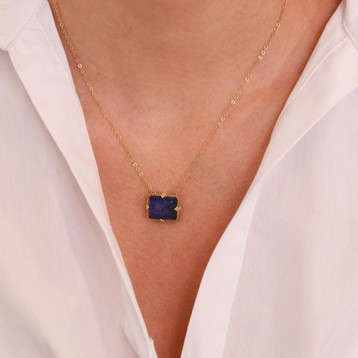 Tanzanite Pendant Necklace