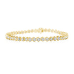 G.St Hex Diamond Bracelet