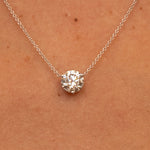 0.50ct - 1.50ct Diamond Solitaire Trinity Pendant Necklace