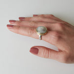 Dendritic Agate Cocktail Ring