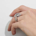 Sapphire & Diamond Statement Ring