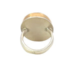 Oval Aquaprase Statement Ring