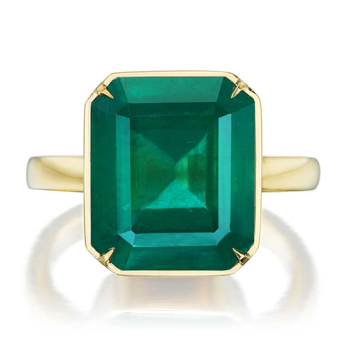 Emerald Cleo Statement Ring