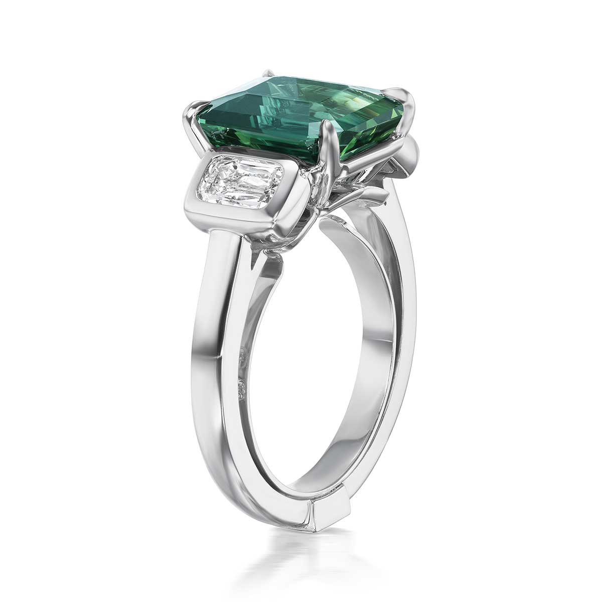 6.21ct Sapphire & Diamond Cocktail Ring