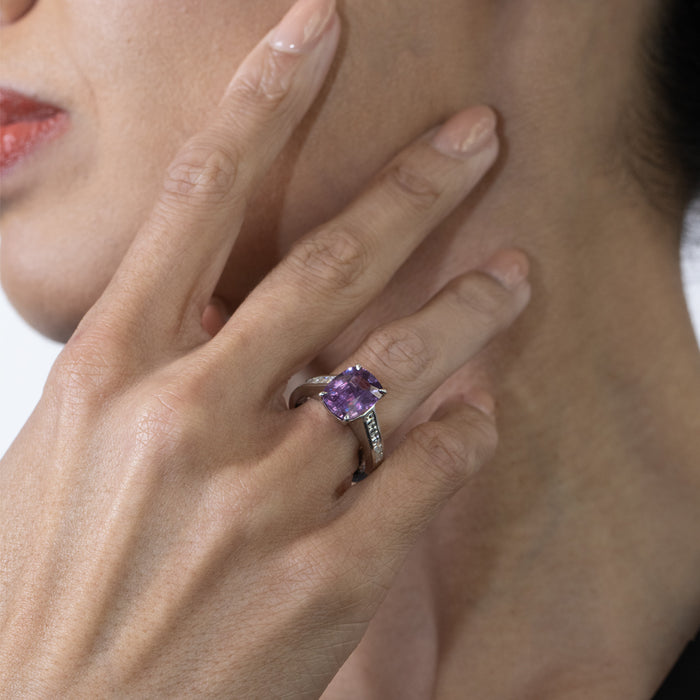 5.00ct Sapphire & Diamond Cocktail Ring