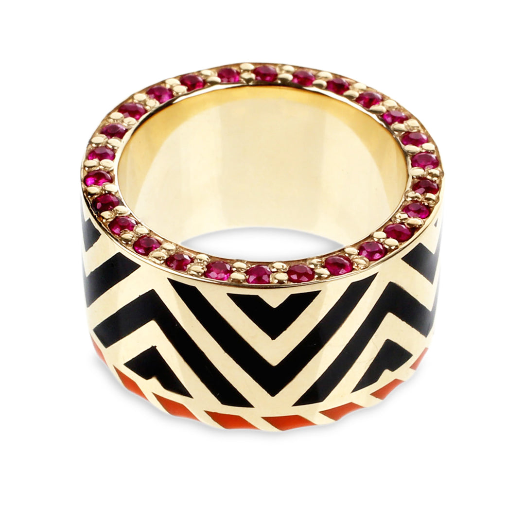 Memphis Chevron Wide Band, image size:1080x1080