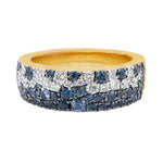 Sapphire & Diamonds Cigar Band