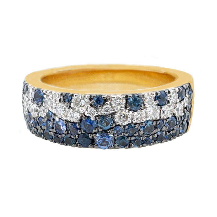 Sapphire & Diamonds Cigar Band