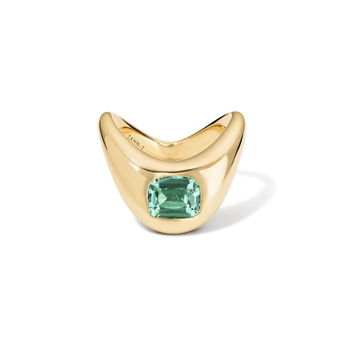 Big ZAHA Tourmaline Ring