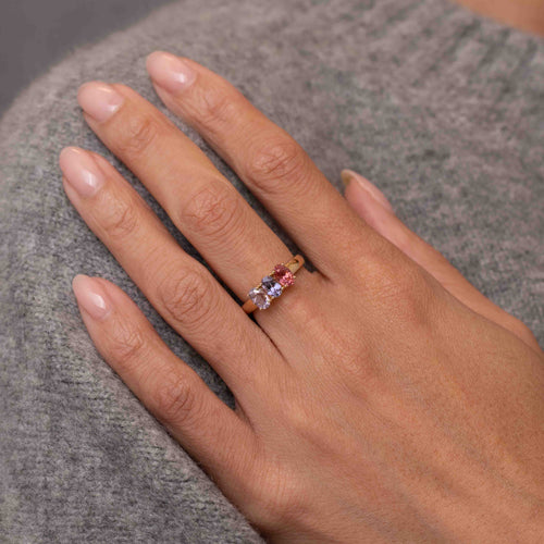 Ombre Spinel Vestra Ring Image 2