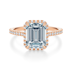 Essex Pavé Halo Engagement Ring Setting