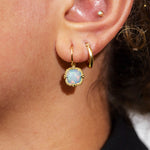 Ethiopian Opal One of a Kind Drop Earrings