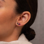 Summer Cluster Stud Earrings