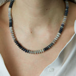 Australian Opal Bead Strand Necklace