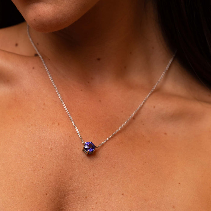 Tanzanite Pendant Necklace