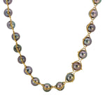 Pearl Textile Necklace