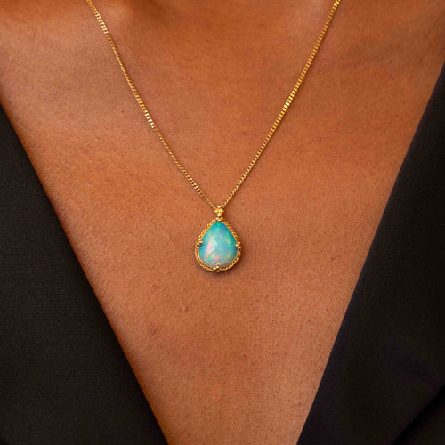 Ethiopian Opal Necklace Image 2