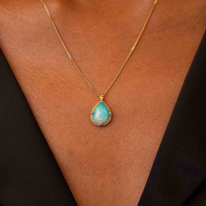 Ethiopian Opal Necklace