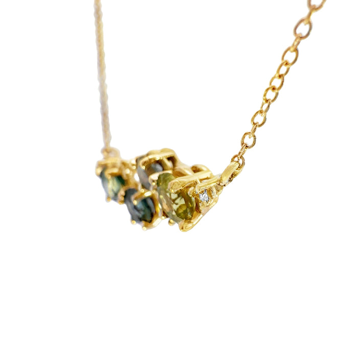 Sapphire and Diamond Constellation Necklace