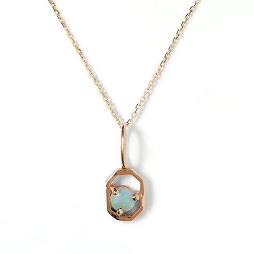 Opal Pendant Necklace