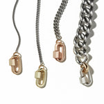 16" Silver Heavy Curb Chain