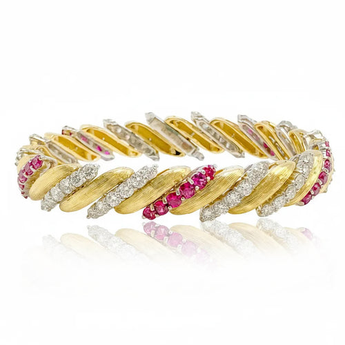 Ruby & Diamond Bracelet