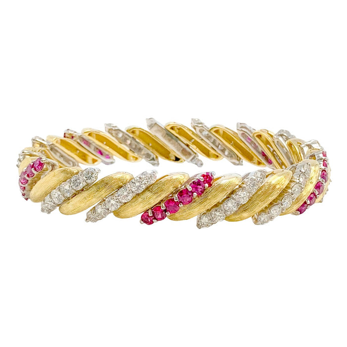 Ruby & Diamond Bracelet