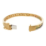 Rainbow Gemstone & Diamond Confetti Bangle