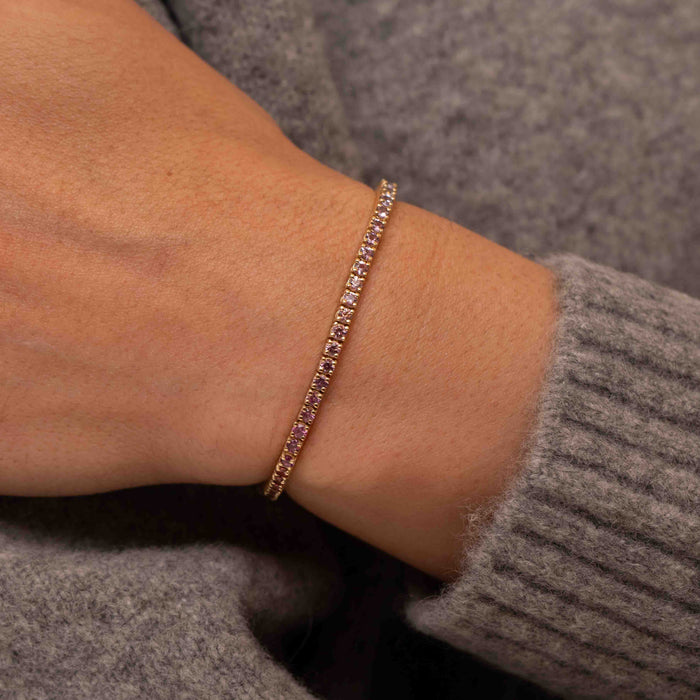 Pastel Rainbow Sapphire Orion Bracelet