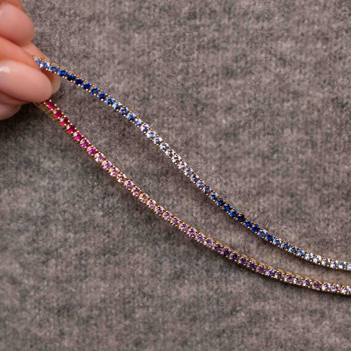 Ombre Blue Sapphire Orion Bracelet